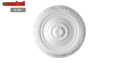 Rozetta - R-20 (40 cm) mennyezeti dísz, csillár köré