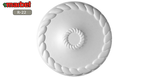 Rozetta - R-22 (60 cm) mennyezeti dísz, csillár köré