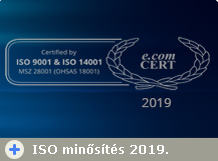 ISO újratanúsítás - ismét megszereztük az ISO minősítéseket!