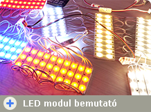 LED modulok reklámtábla és világító dobozok készítéséhez