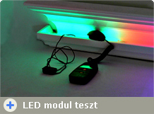 LED modul teszt