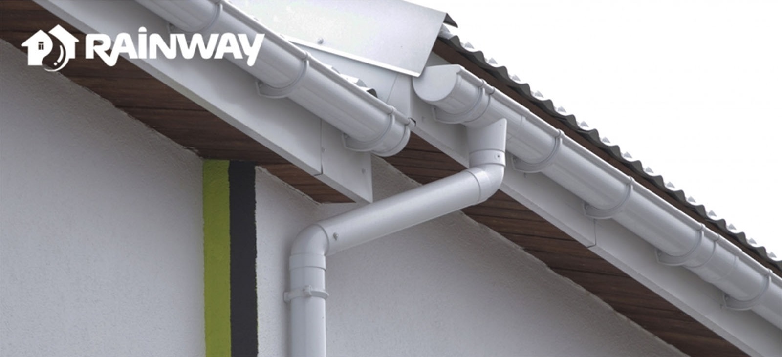 PVC ereszcsatorna modern lakóházakhoz és klasszikus épületekhez. Rainway termékek az ANRO-nál. 