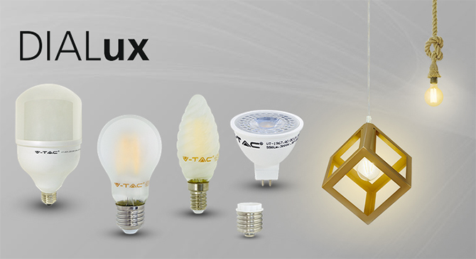 Dialux plugin a V-TAC lámpákhoz