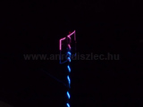 Kültéri TV antenna LED szalagos világítással.