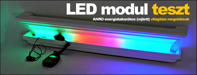 LED modul teszt