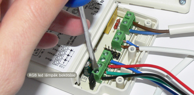 RGB LED világítási rendszer RGB LED világítási rendszer
