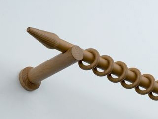 Bermeo fa rúdkarnis cseresznye, egysoros, 160 cm