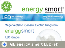 GE energy smart LED lámpa újdonságok!