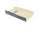 Termékminta: DecoWood Szürke-120 Modern poliuretán deszka panel (ET 506) 20 cm