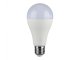 E27 LED lámpa (17W/200°) Körte - hideg fehér