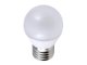 E27 LED lámpa (5W/160°) Kisgömb - meleg fehér