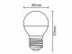 E27 LED lámpa (5W/160°) Kisgömb - meleg fehér