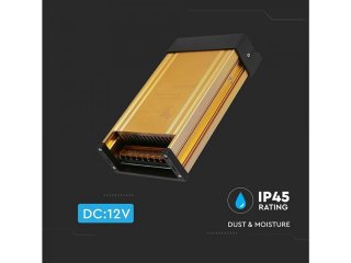 Vízálló LED tápegység 12 Volt (150W/12.5A) IP45, ventilátor