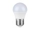 E27 LED lámpa (4.5W/180°) Kisgömb - hideg fehér, PRO Samsung