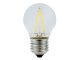 LED lámpa E27 Filament (2W/300°) Kisgömb - meleg fehér