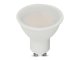 LED lámpa GU10 (10W/100°) hideg fehér, (100lm/W)