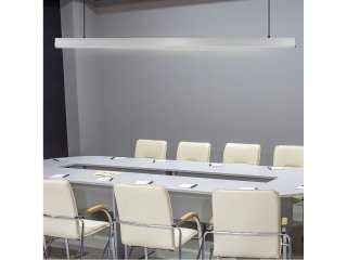 Slim irodai függeszthető LED lámpatest (40W) fehér ház - 4000K - sorolható
