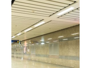 Rec-70 Süllyeszthető irodai LED lámpatest (40W) ezüst ház - 4000K
