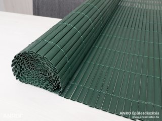 Belátáskorlátozó 85%, műanyag nád PLASTICANE OVAL (1x3 méter) zöld