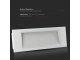 LED vészvilágító (3.8W/110lm) hideg fehér, Samsung