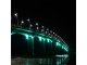 Party LED reflektor zöld fényű (20W/1700lm) színes világításhoz, kertbe, kültérre