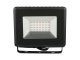 Party LED reflektor piros fényű (20W/1700lm) színes világításhoz, kertbe, kültérre