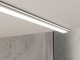 Type-D Barna - Alumínium U profil LED szalagos világításhoz 16x6 mm (Fekete PMMA búrával)