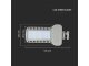 Slim utcai LED lámpa (100W/13500lm) hideg fehér