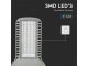 Slim utcai LED lámpa (100W/13500lm) hideg fehér