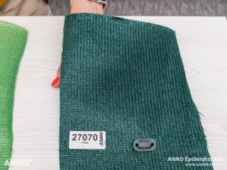 Szőtt árnyékoló háló 100%, gomblyukakkal SUPRATEX (2x10 méter) zöld