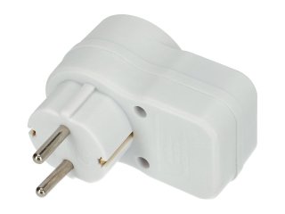 Fali aljzat 1-es (1 földelt, 16 Amper) kapcsolós, max 3500W, fehér