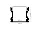 ALP-003 fekete alu profile - LP102B