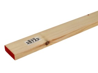 Gyalult fa négyszögléc - fa barkácsléc, skandináv fenyőből (20x60mm) II. osztály