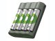 GP Akkumulátor töltő Eco B411 + 4xAA ReCyko 2100mAh tölthető elem