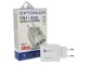USB töltő, hálózati adapter USB - USB-C, gyorstöltéssel  (5-12V/4-1.8A) - Fehér