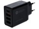 USB töltő, hálózati adapter USB - USB-C, gyorstöltéssel  (5-12V/4-1.8A) - Fekete