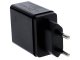 USB töltő, hálózati adapter USB - USB-C, gyorstöltéssel  (5-12V/4-1.8A) - Fekete