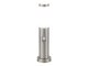 INOX Torch kültéri állólámpa (E27) 45 cm, IP44, mozgásérzékelős, króm