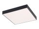 Fekete keretes LED panel mennyezeti lámpa, TARTU IP44 (24W/2500lm) vált. színhőm.