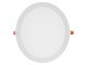 Süllyeszthető LED panel (296 mm - kör) 24W - hideg fehér, fehér