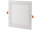 Süllyeszthető LED panel (220 mm - négyzet) 18W - meleg fehér, fehér