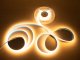 Pöttymentes COB LED szalag szett: tápegység + 5 méter LED csík (420 LED/m, 10 Watt/m, High Lumen) meleg fehér