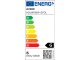 Sydney kültéri oldalfali LED lámpatest (6W/429Lumen) fekete - IP65 - meleg fehér - 20cm