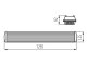 MAH Plus T8 lámpatest por-páramentes 2 db 120 cm-es LED fénycsőhöz
