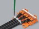 221 Wago rögzítő adapter, távtartó (4 mm²) kalapsínre, csavaros szereléshez (10 darab)