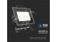 A-Series LED reflektor, fekete ház (50W/4300lm) - meleg fehér