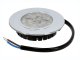 Mini LED spot lámpatest (4W) króm, természetes fehér, kör