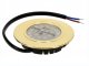Mini LED spot lámpatest (4W) arany, természetes fehér, kör