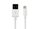 USB töltő, hálózati adapter USB - USB-C, gyorstöltéssel (5-12V/3-1.5A) - Fehér