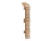 Toldóelem Indo 7 cm-es parkettaszegélyléchez: Bourbon tölgy (2 db)